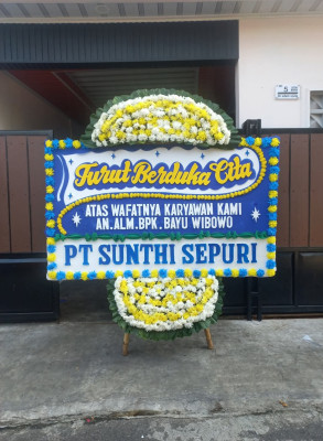 Papan Bunga Duka di Pataruman