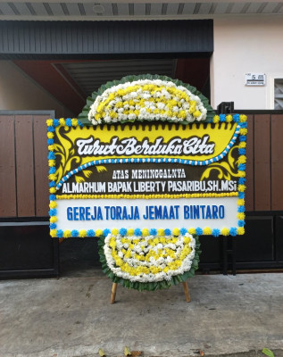 Papan Bunga Duka di Pataruman